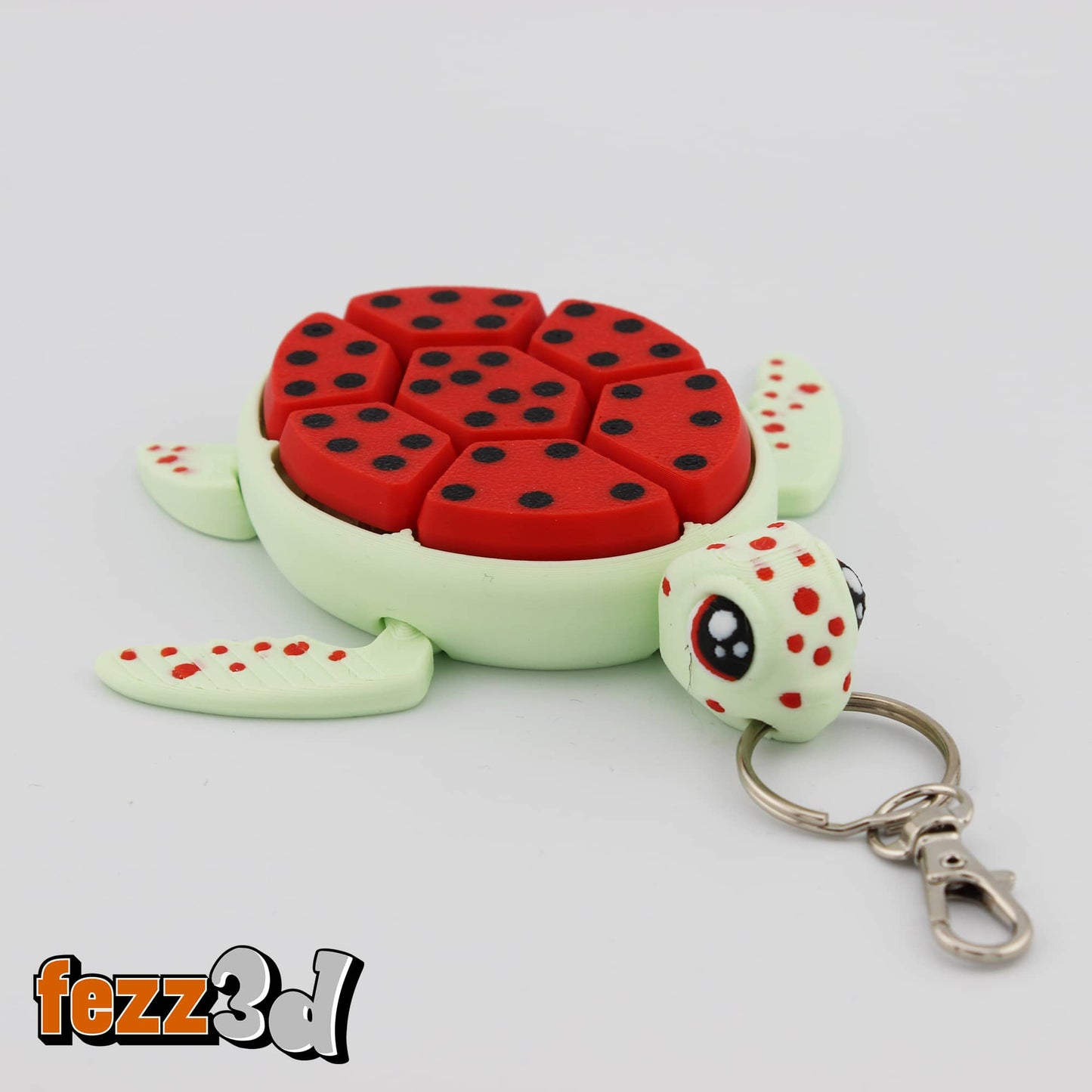 Schildkröte Fidget Clickers Wassermelone